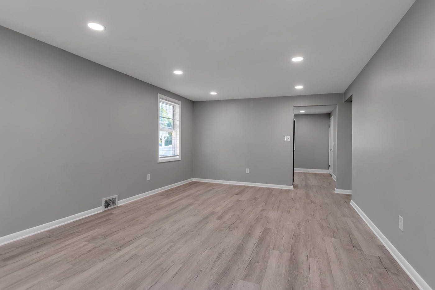 Renovated single-family rental interior
